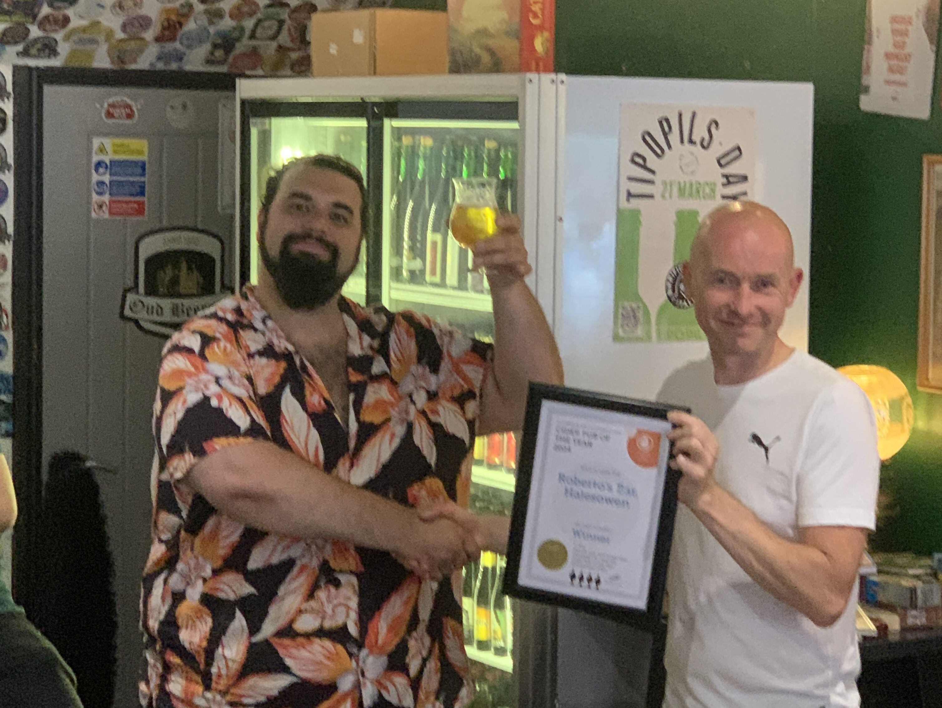 Cider award for Halesowen bar