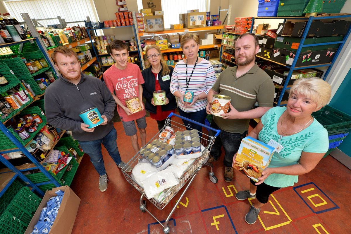 Soaring demand for Black Country and Staffordshire food banks | Express ...