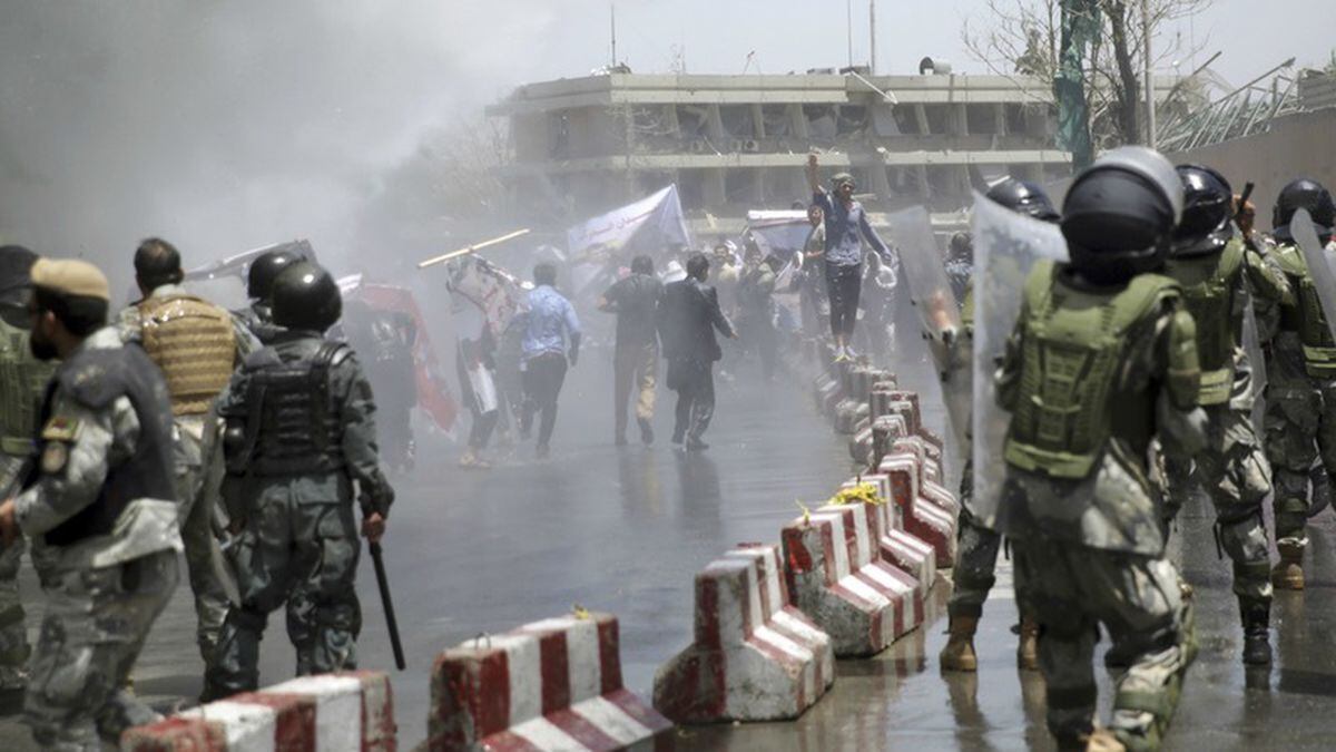 Kabul funeral explosions leave at least six dead | Express & Star