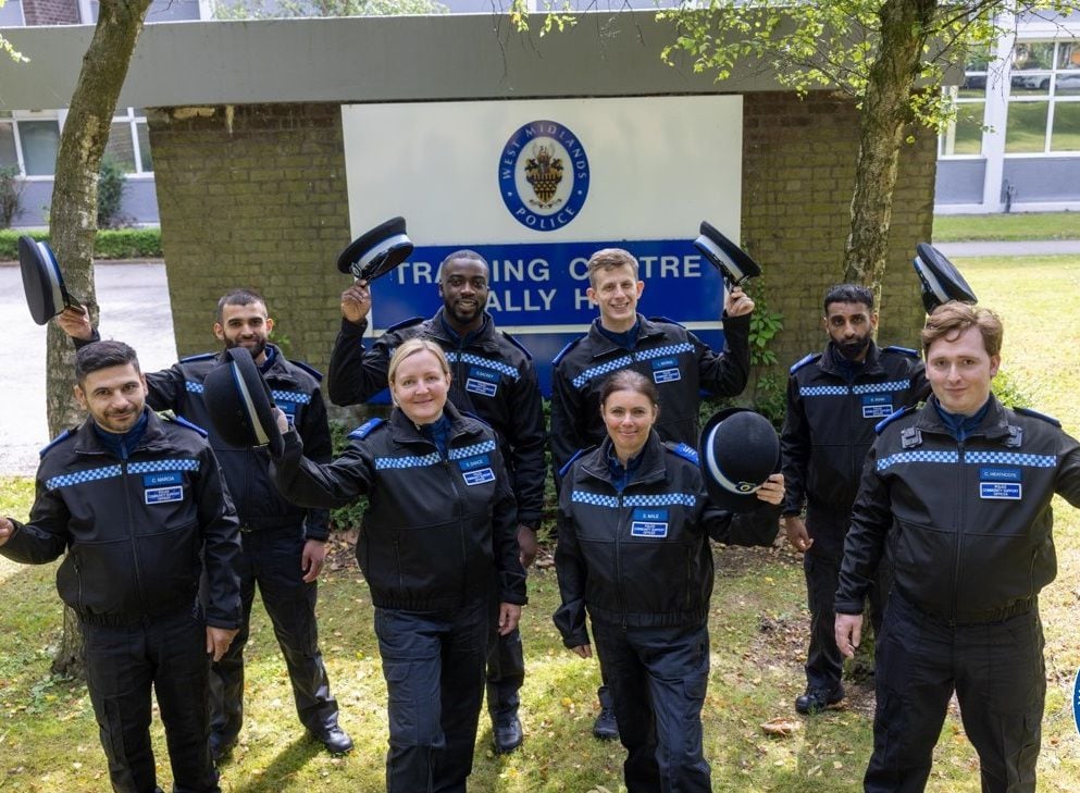 Nine new PSCOs join West Midlands Police 