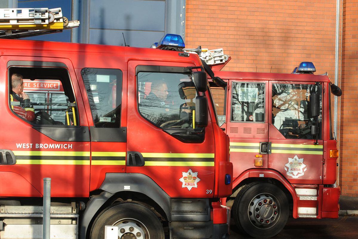 Man rescued by firefighters after bedroom blaze in Rowley Regis home ...