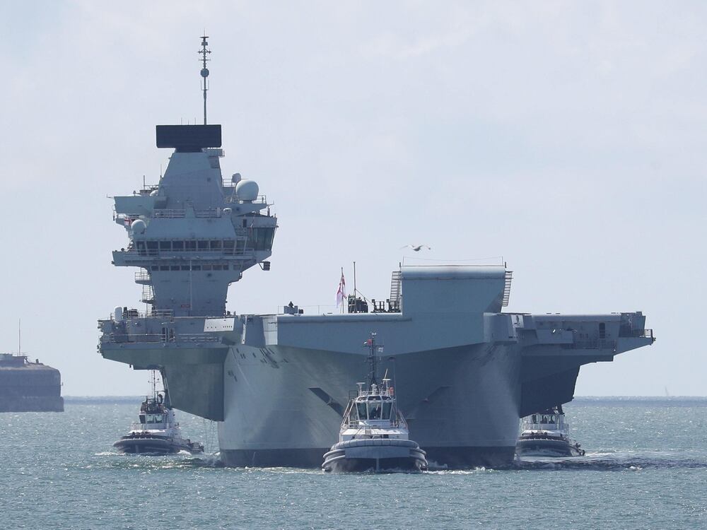 Hms Queen Elizabeth Back In Home Port As ‘fully Trained Aircraft