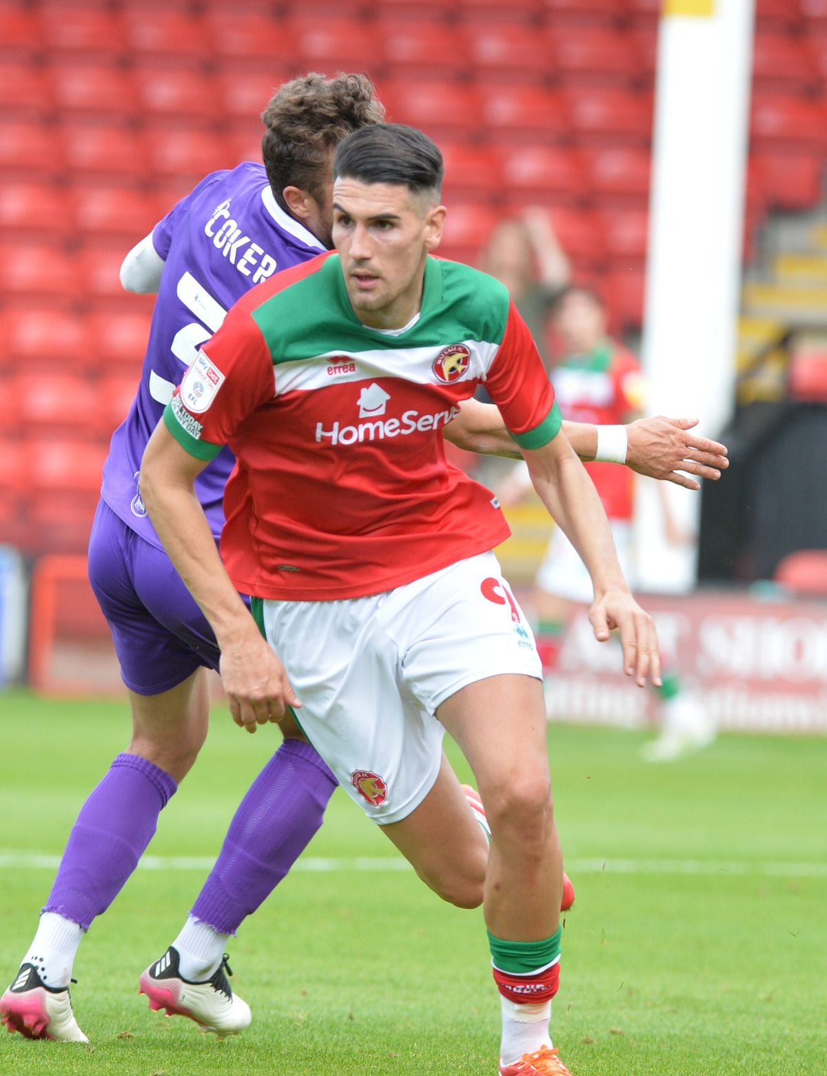 Conor Wilkinson's hair-raising Walsall strike down to his 'mullet