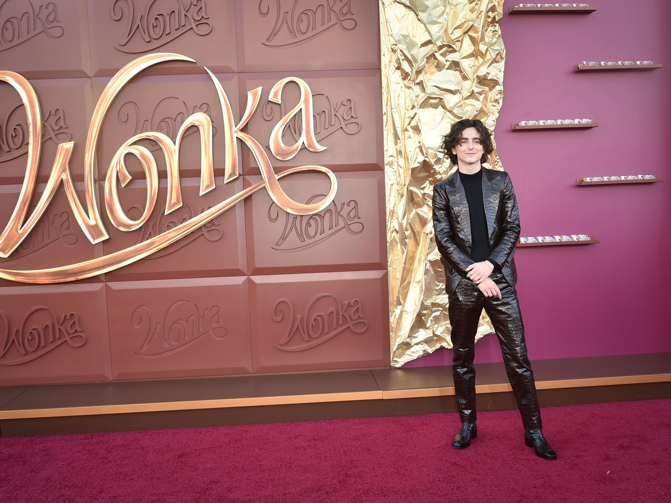 Wonka ends the year at number one at the US box office