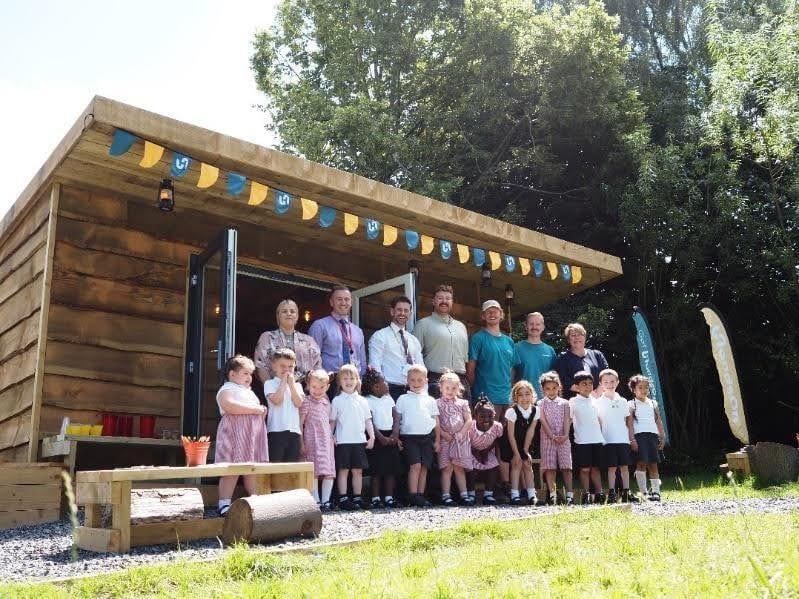 Wolverhampton primary school opens outdoor learning area for pupils