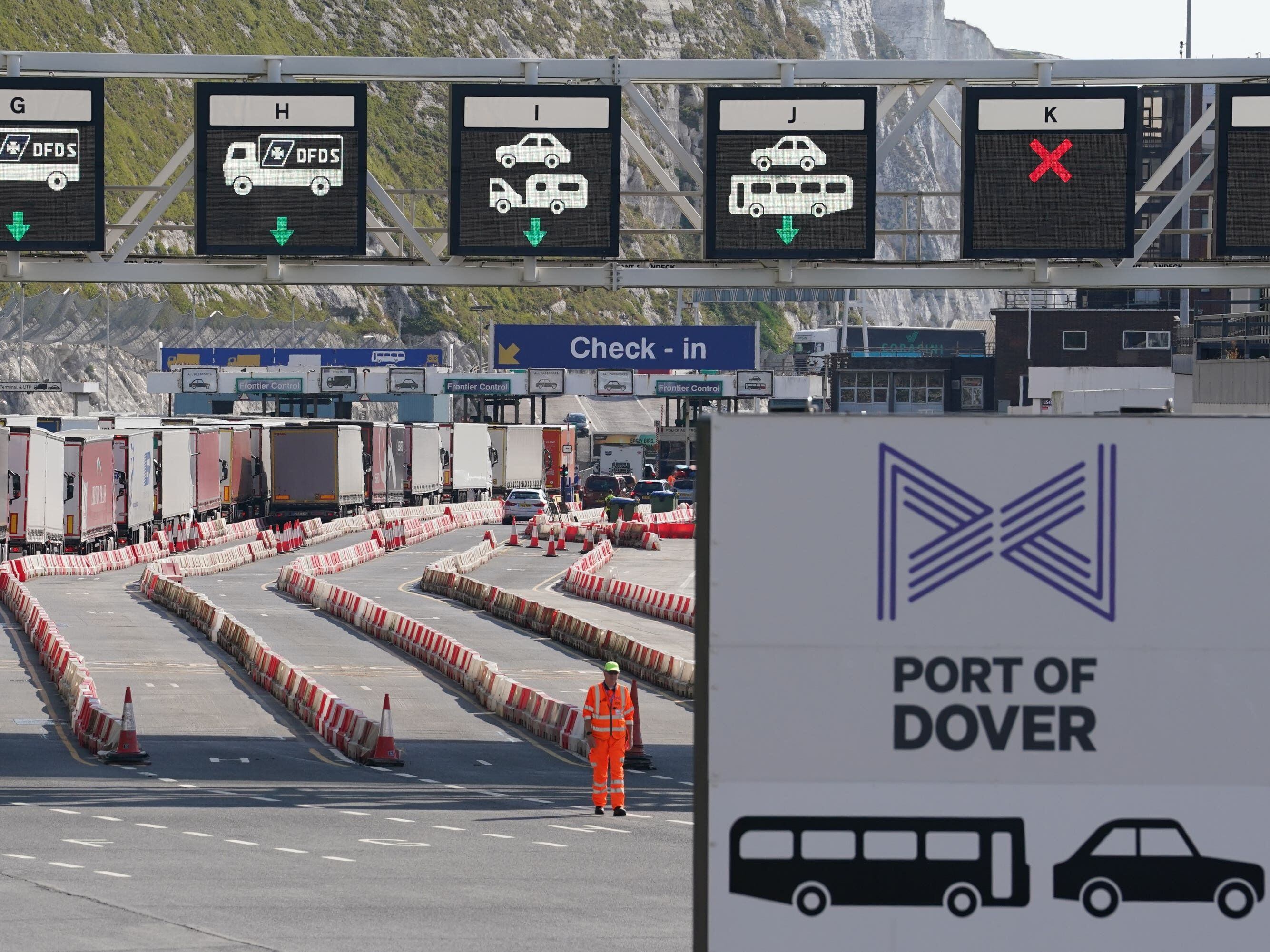 French border control zone at Dover to be expanded ahead of new EU rules