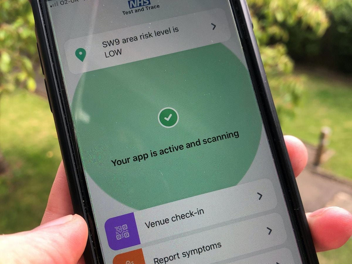 Nhs Coronavirus Contact Tracing App Goes Live In England And Wales Express Star