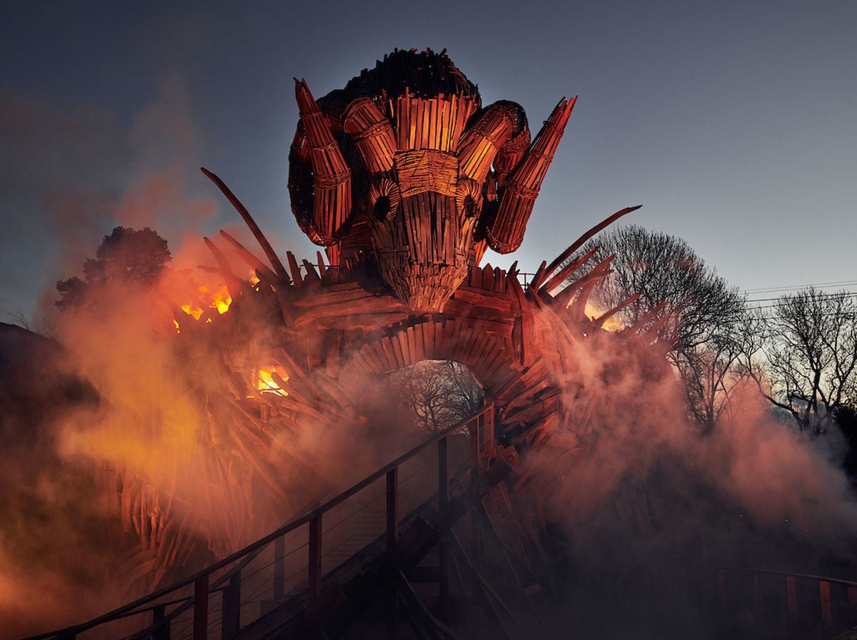 Alton Towers reveals firstlook images of new ride Wicker Man Express