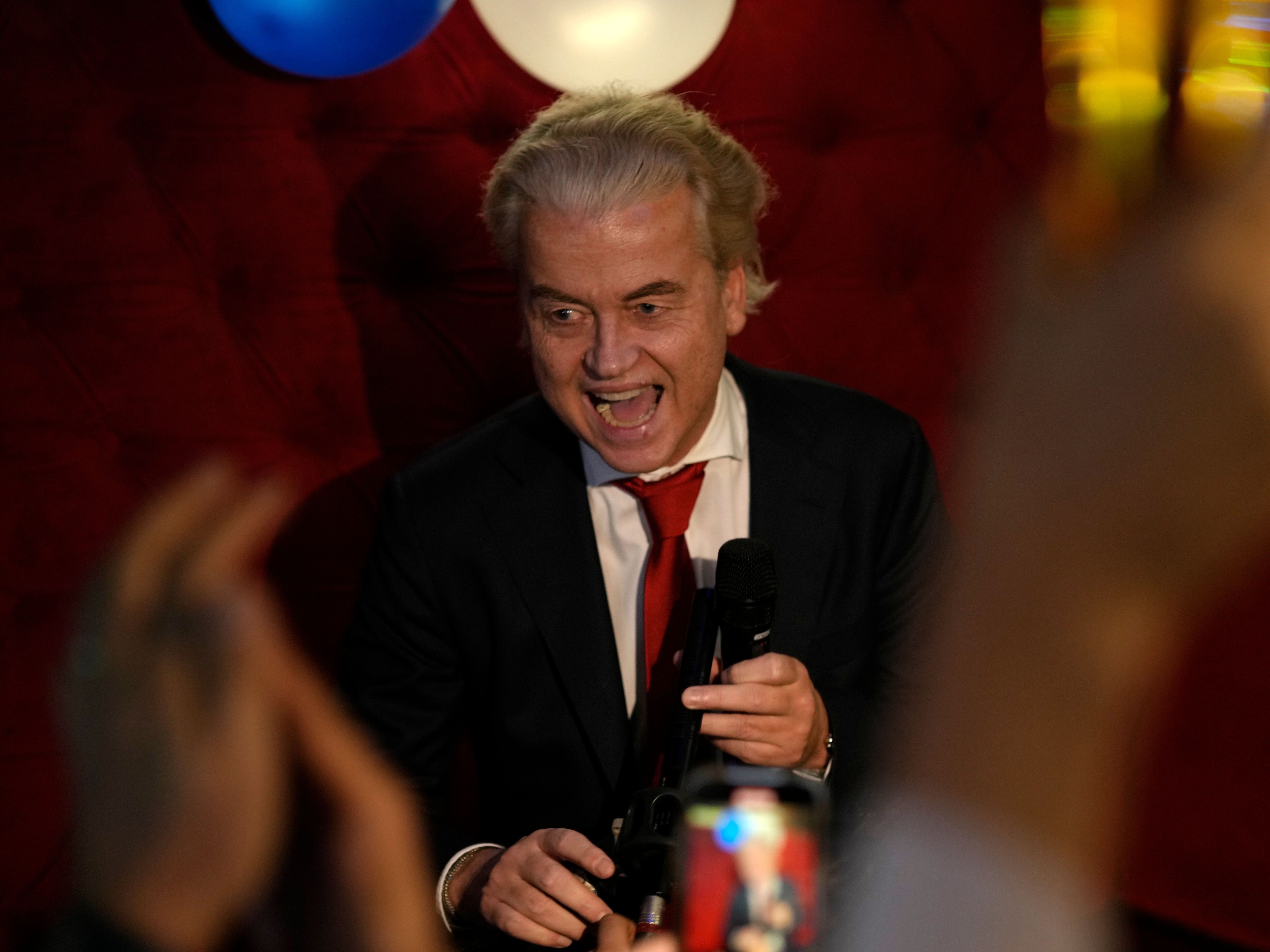 Anti-Islam populist Geert Wilders wins most votes, Dutch exit poll predicts