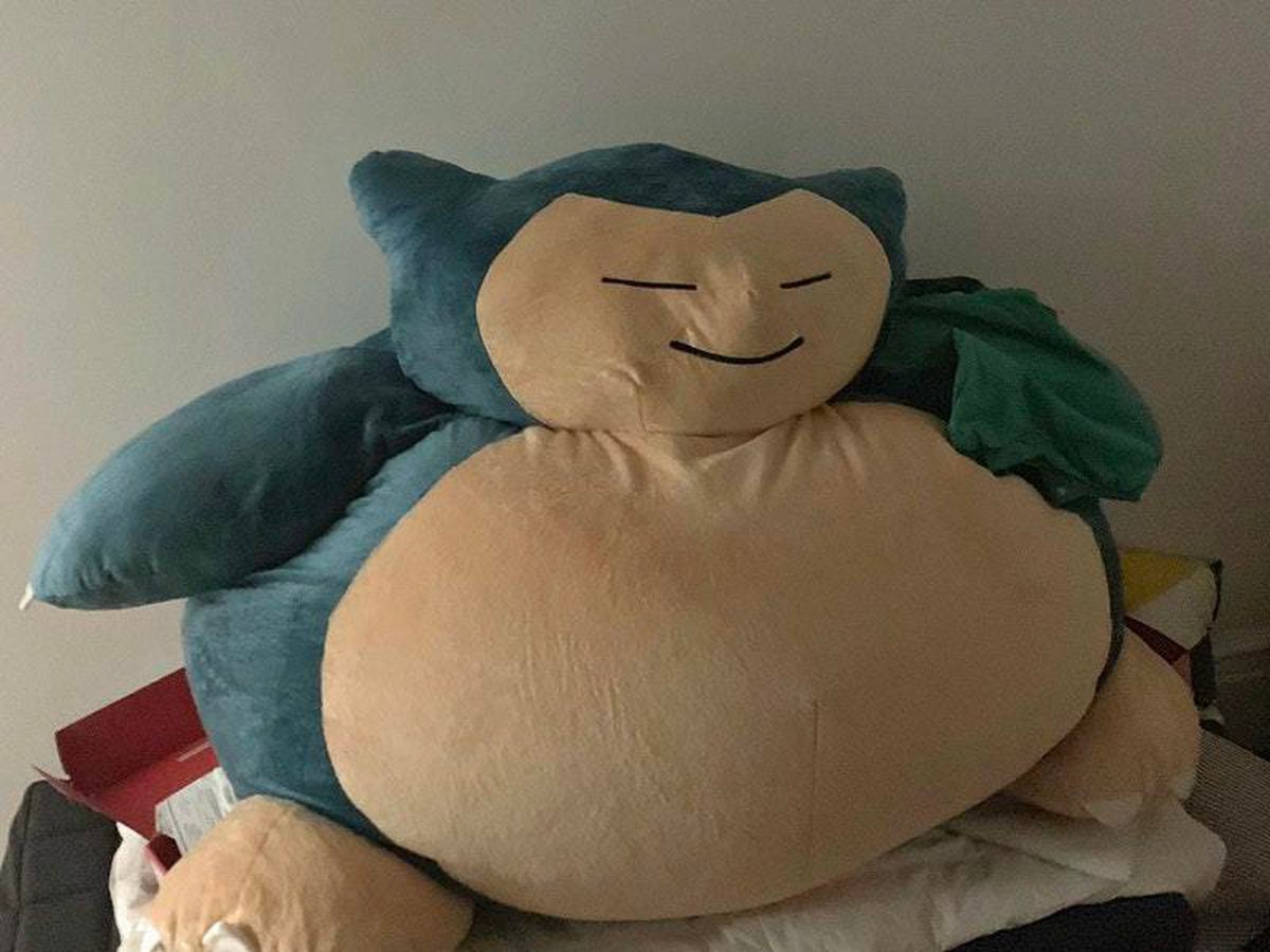 big snorlax pillow