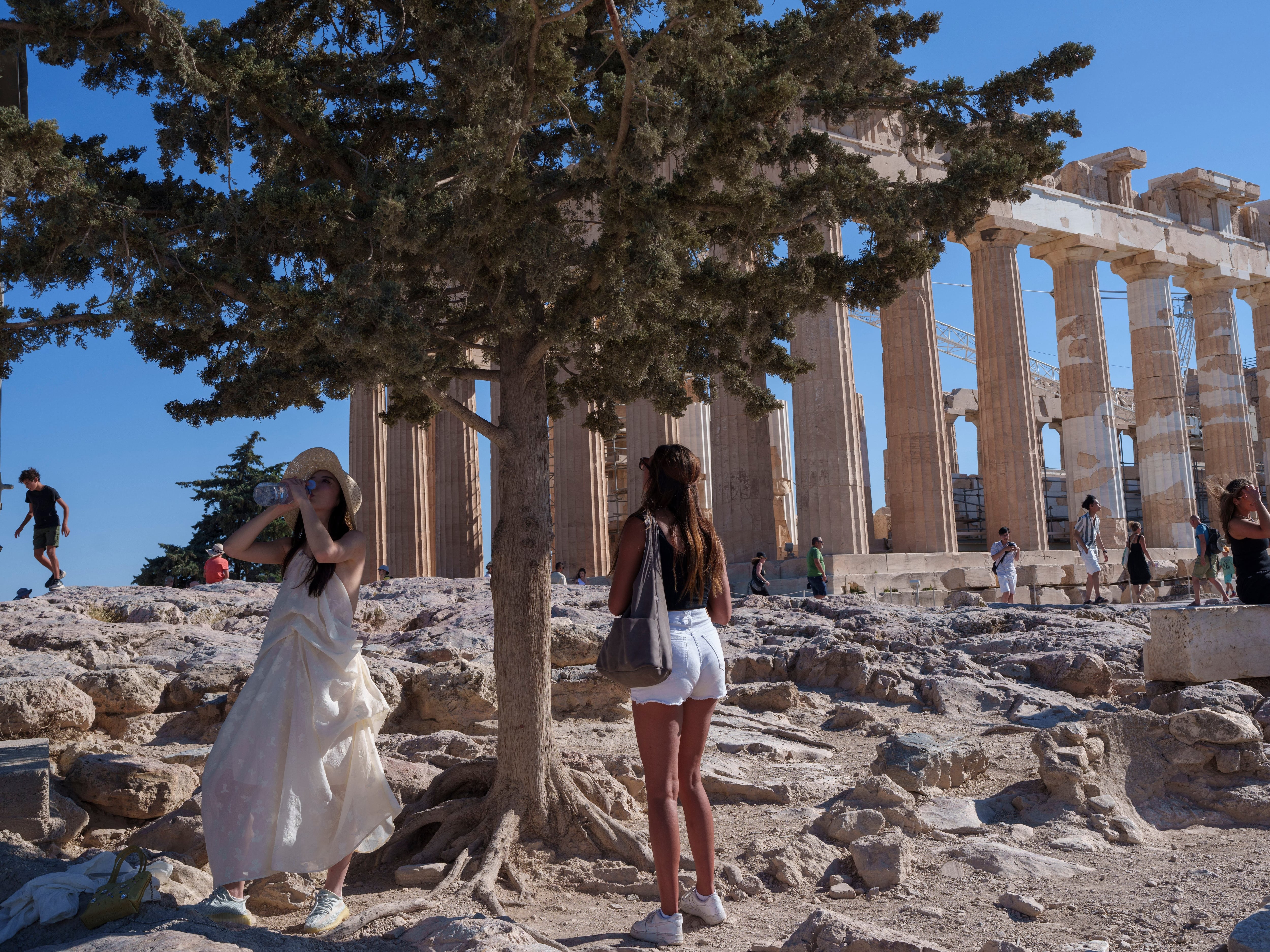 Greece shuts Acropolis and two dead in Italy as Europe swelters in heatwave