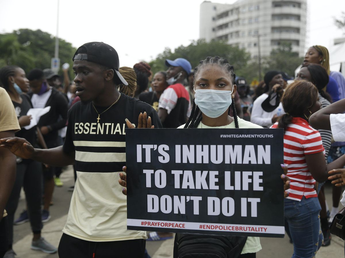 Protesters in Nigeria continue campaign against police violence