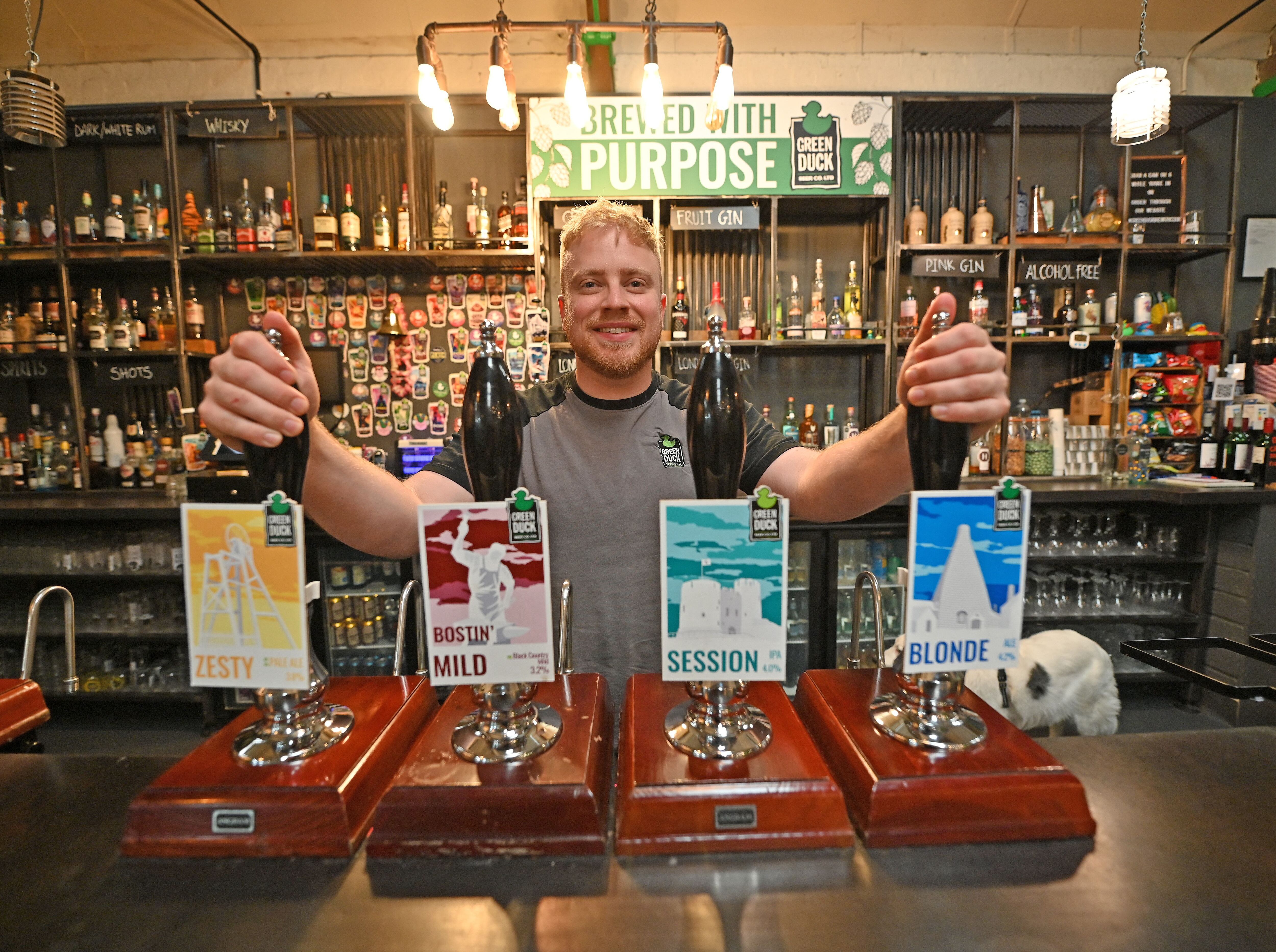 Independent spirit and great beer make Green Duck Brewery unique and special