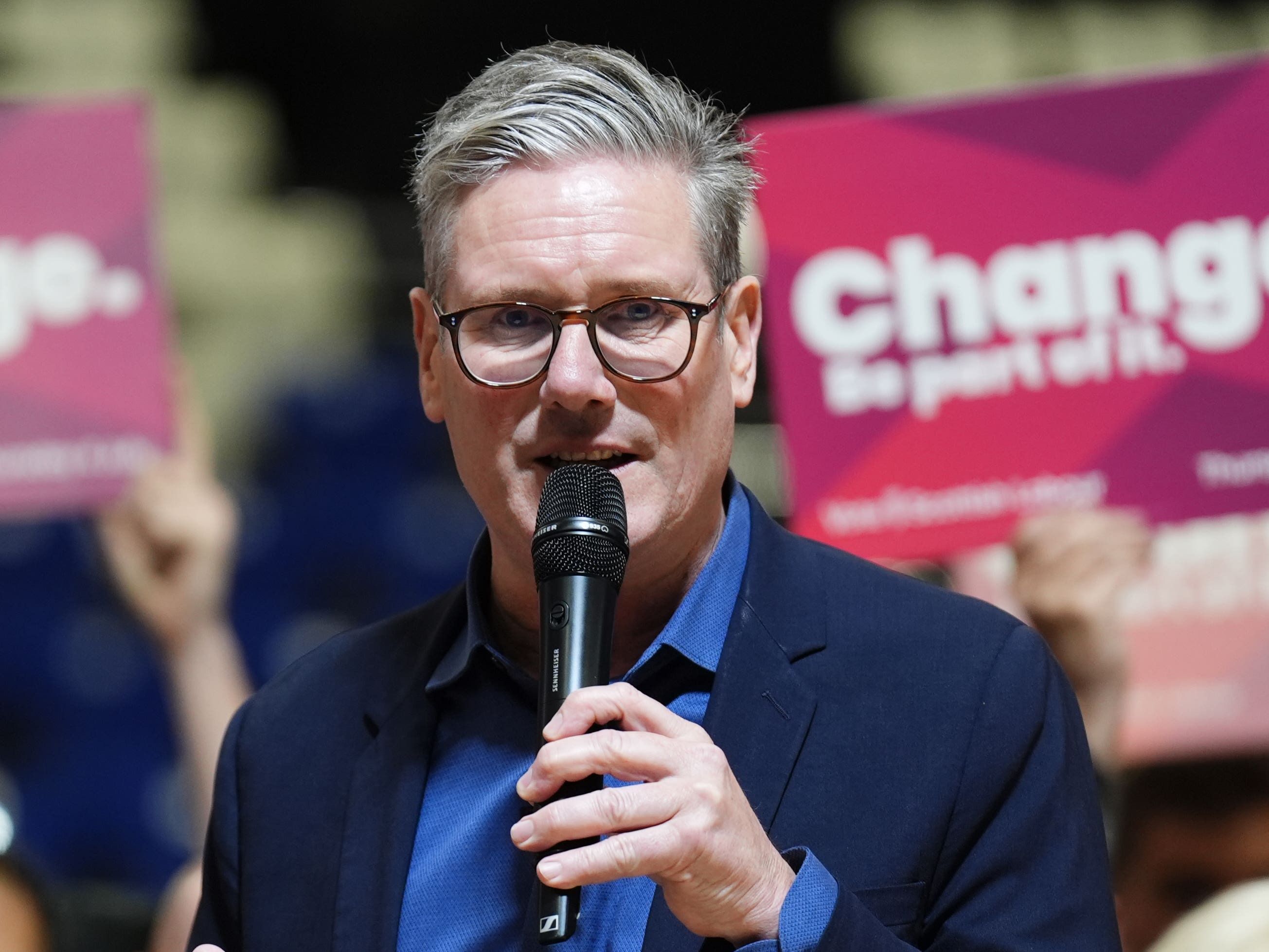 Starmer says he owes it to his children to keep them out of the limelight