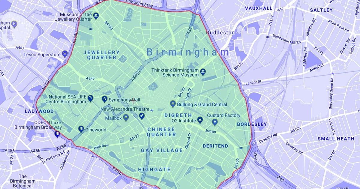 Government approves Clean Air Zone plans across Birmingham city centre