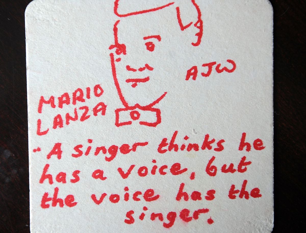 Meet The Mysterious Man Behind The Mario Lanza Beer Mats Express Star