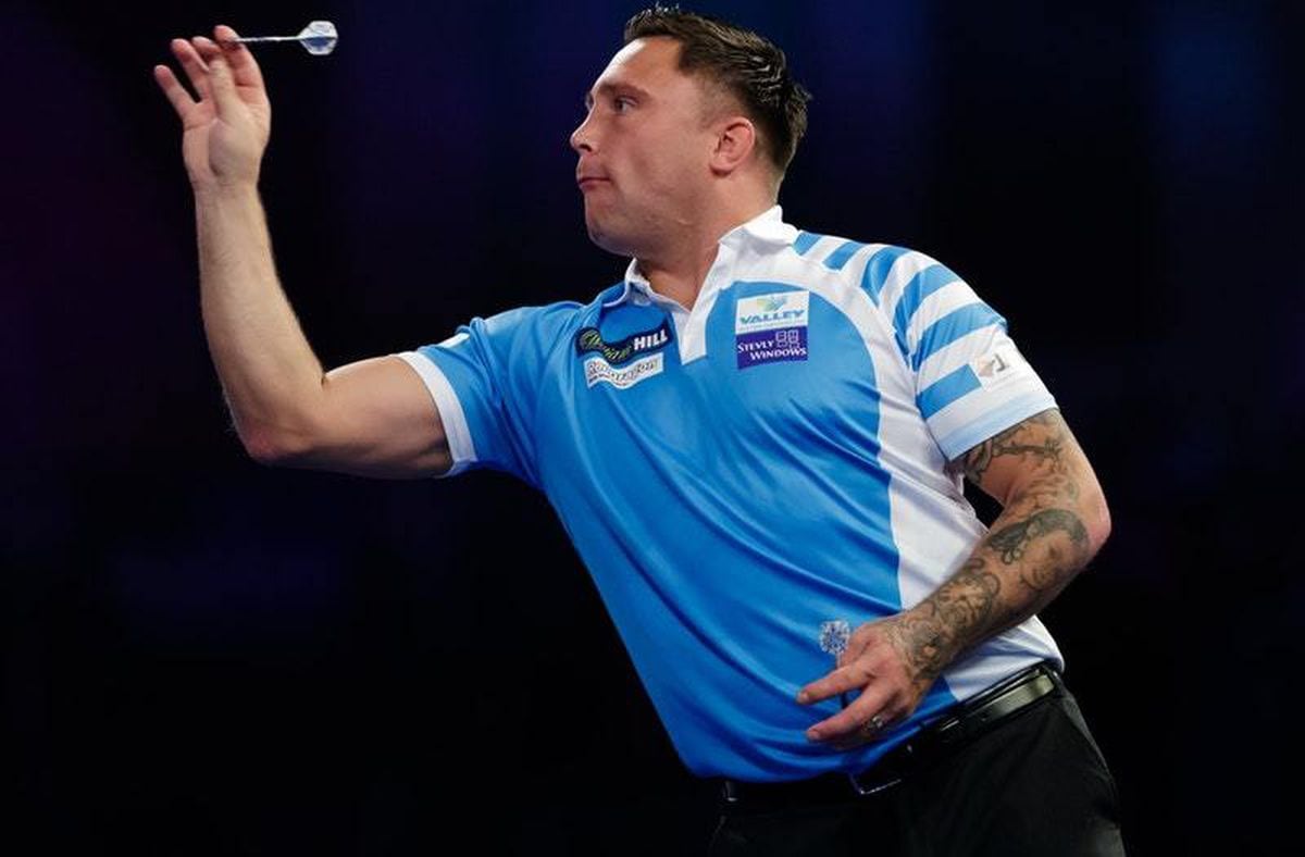 gerwyn price signed shirt