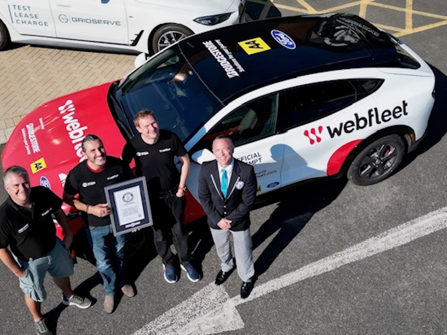 Ford Mustang Mach-E breaks world record for longest EV drive on a single charge