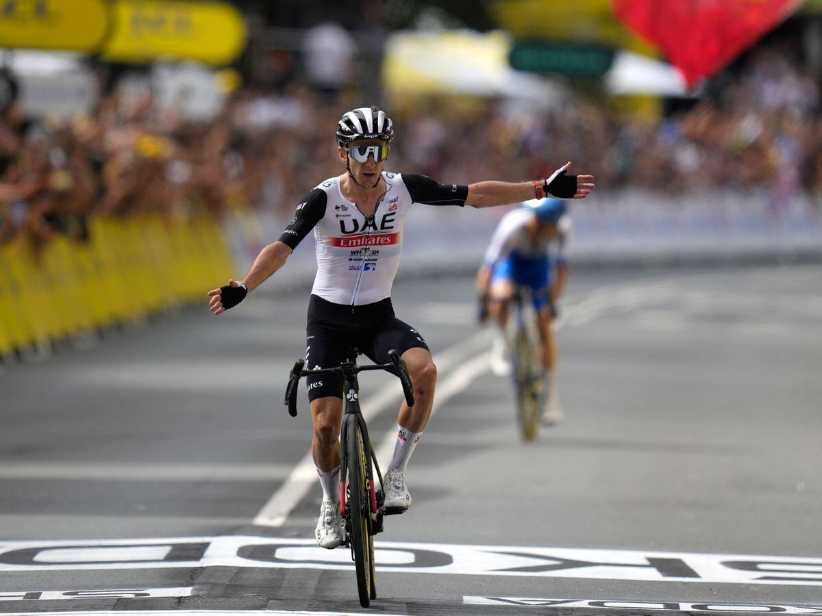 Adam Yates beats twin brother Simon to opening stage win and yellow ...