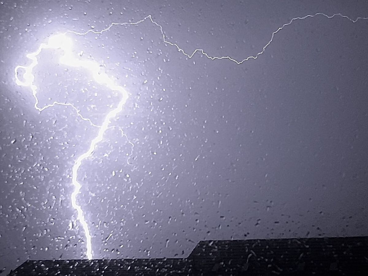 Stormy skies over Midlands region as readers capture spectacular lightning  | Express & Star