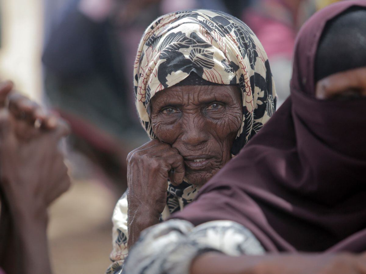 Kenyan villagers