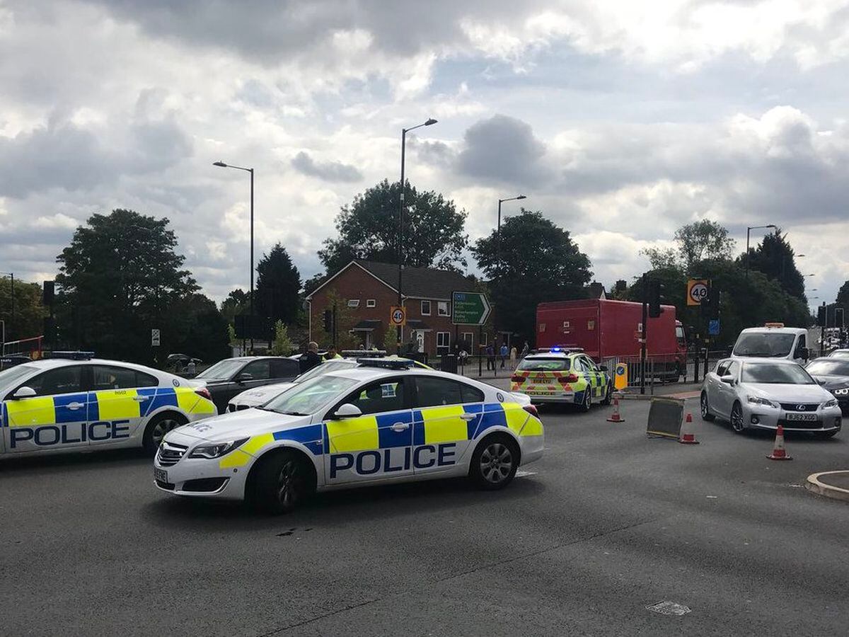 Hagley Road junction blocked after man injured in crash Express