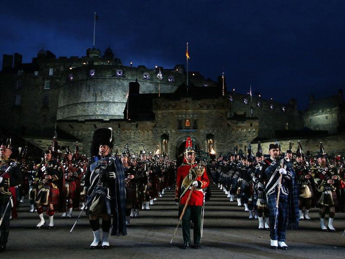 Эдинбургский замок Эдинбург Шотландия фестиваль