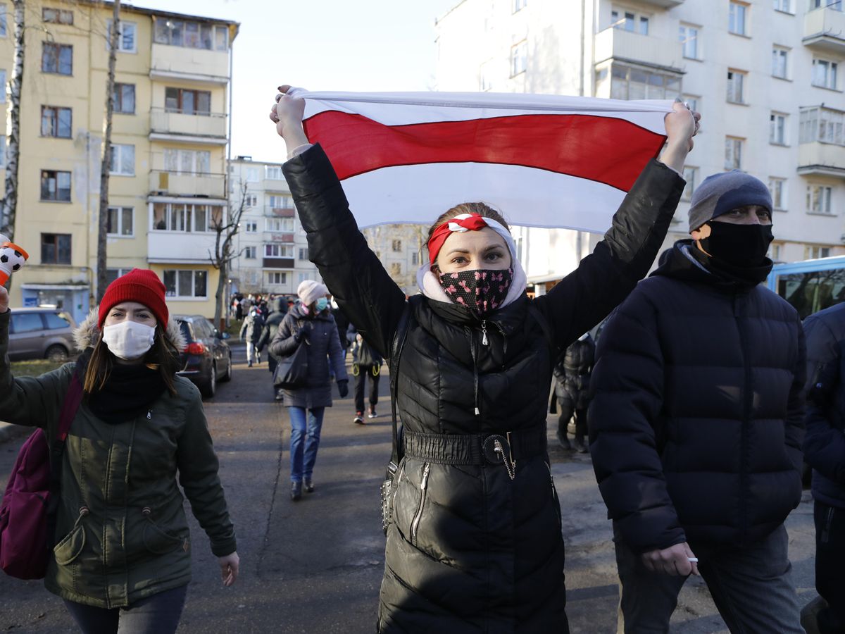 More than 300 people detained in Belarus during protests against leader ...