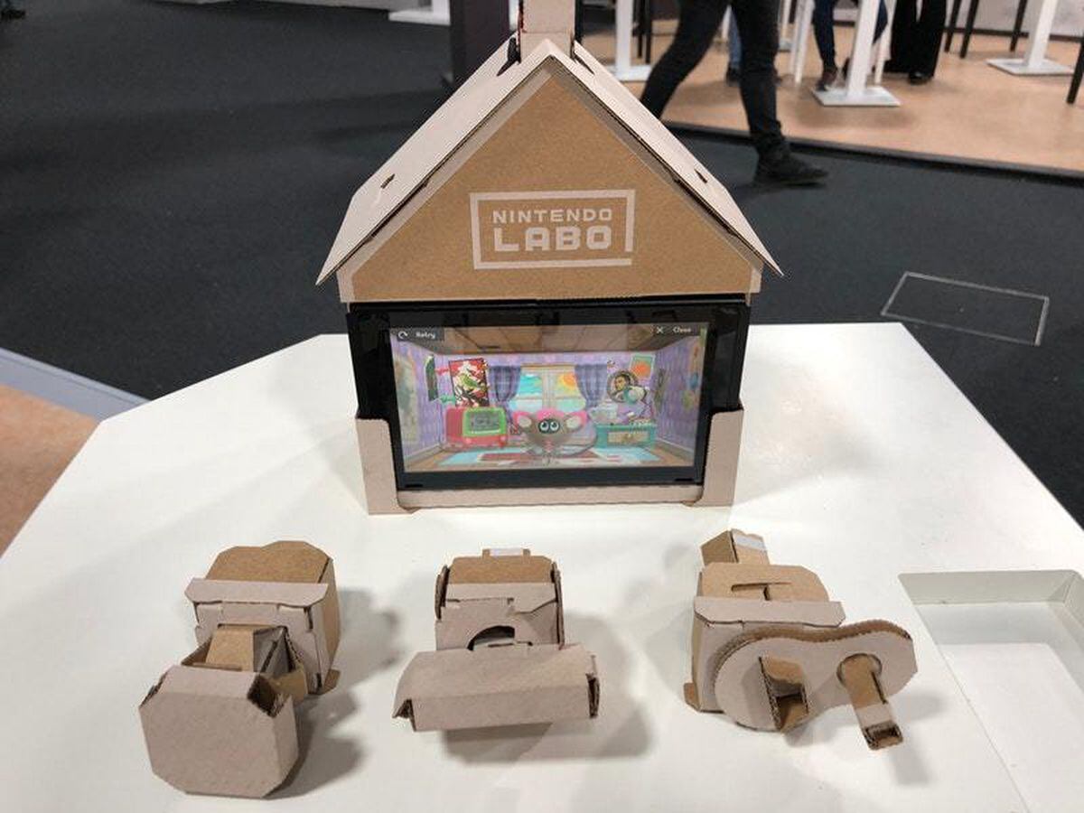 Nintendo Labo: How does a gaming device made out of cardboard work ...