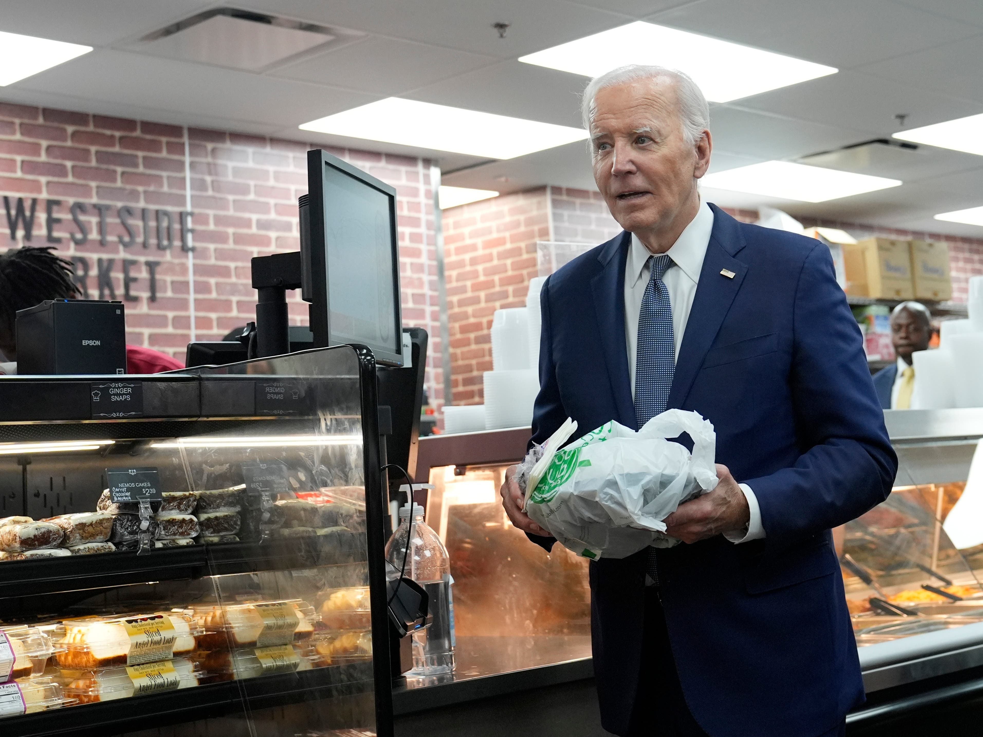Nearly two-thirds of Democrats want Biden to withdraw, poll finds