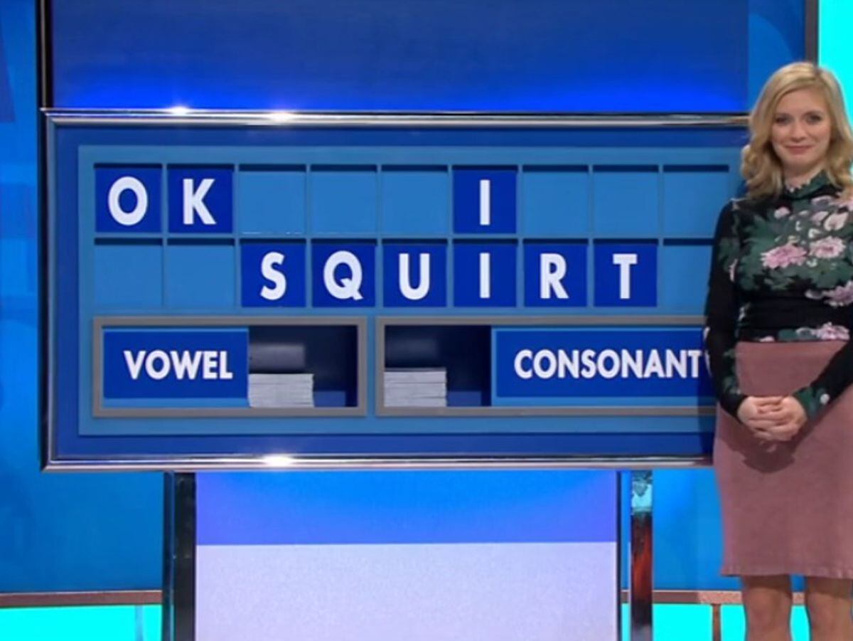 Rachel Riley Uses Countdown Board To Send Cheeky Message Express And Star 