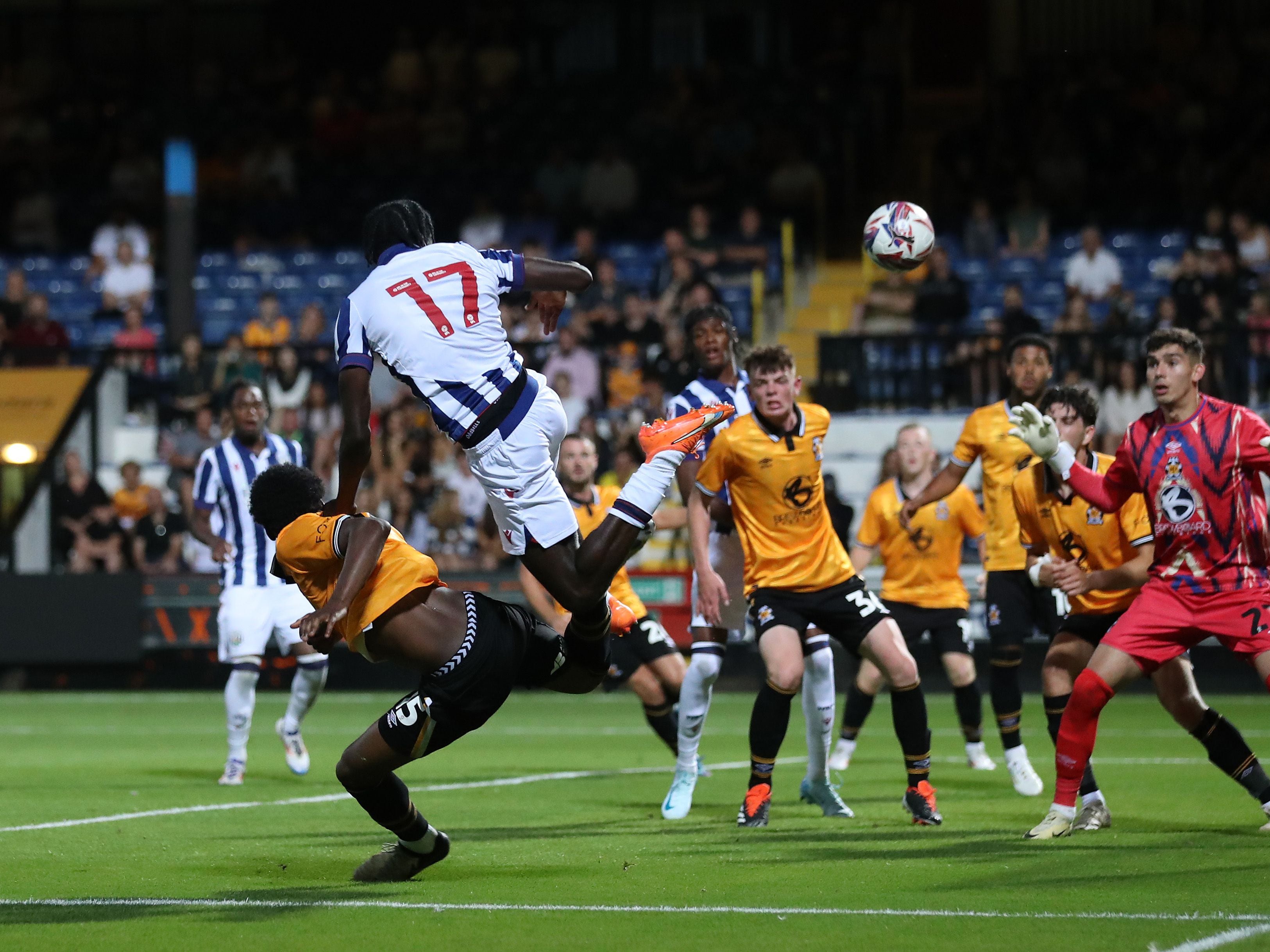 Young West Brom side narrowly beaten at Cambridge in penultimate pre-season friendly