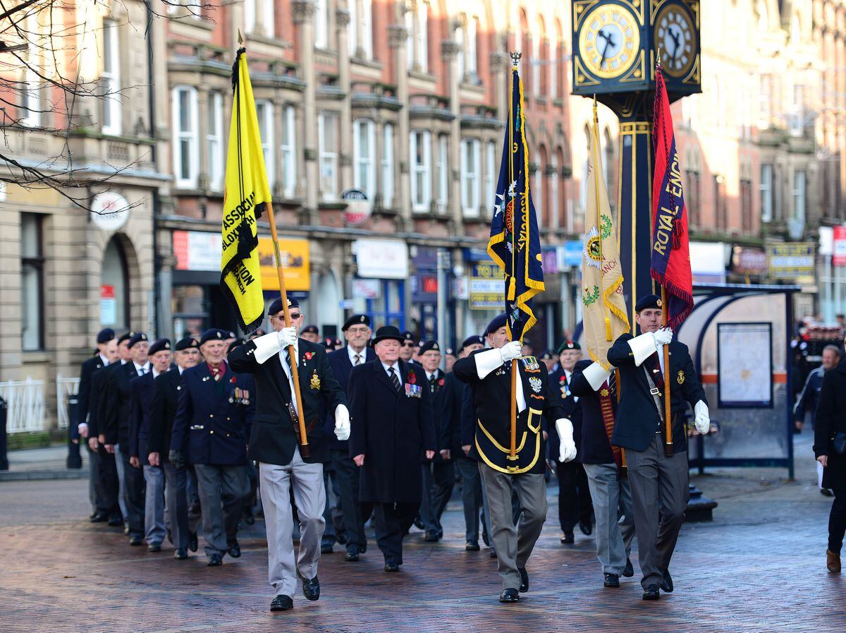 Remembrance Day parades rescued thanks to Walsall Council cash boost