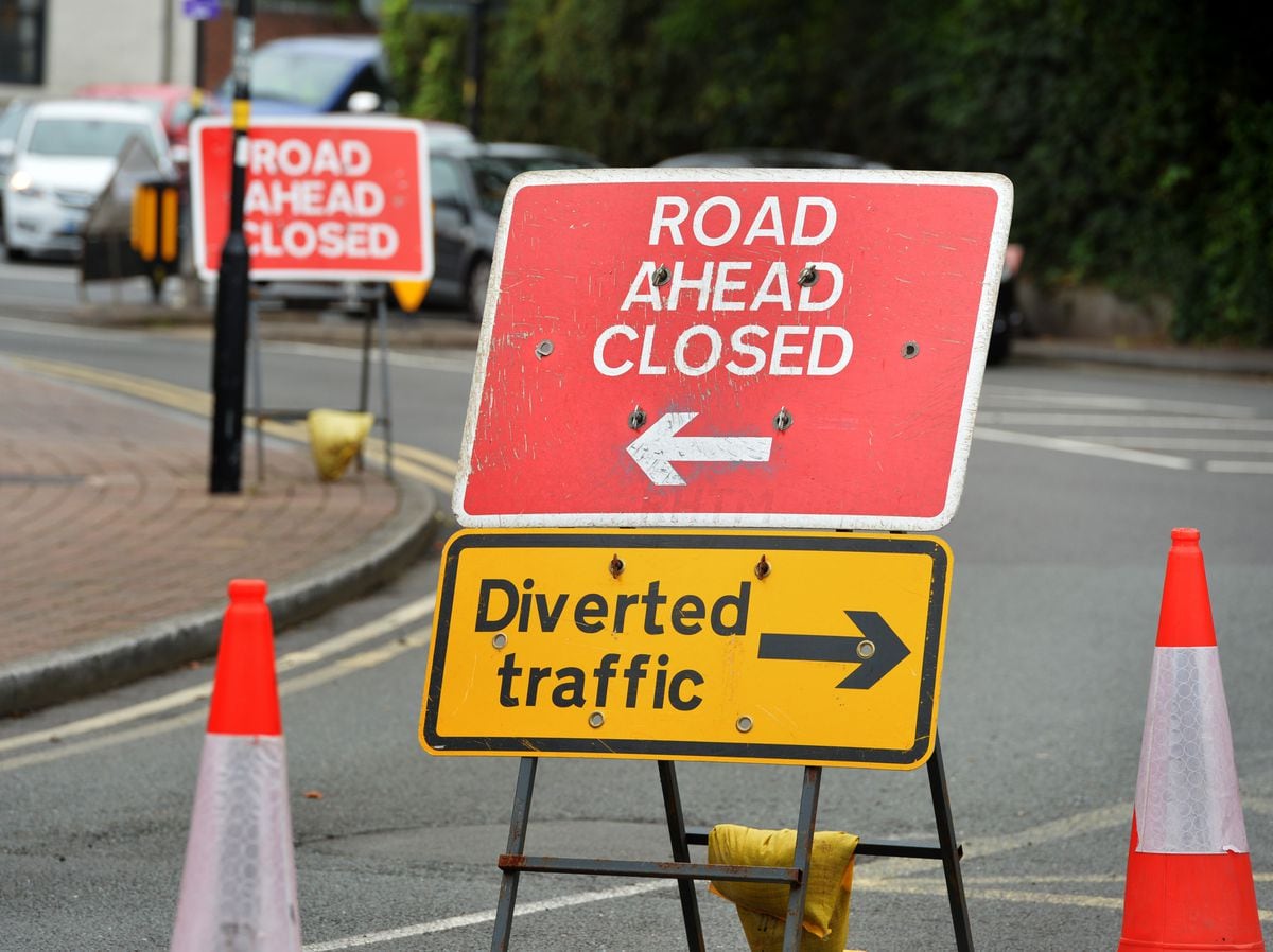 All Black County and Staffordshire roadworks due to take place over the ...