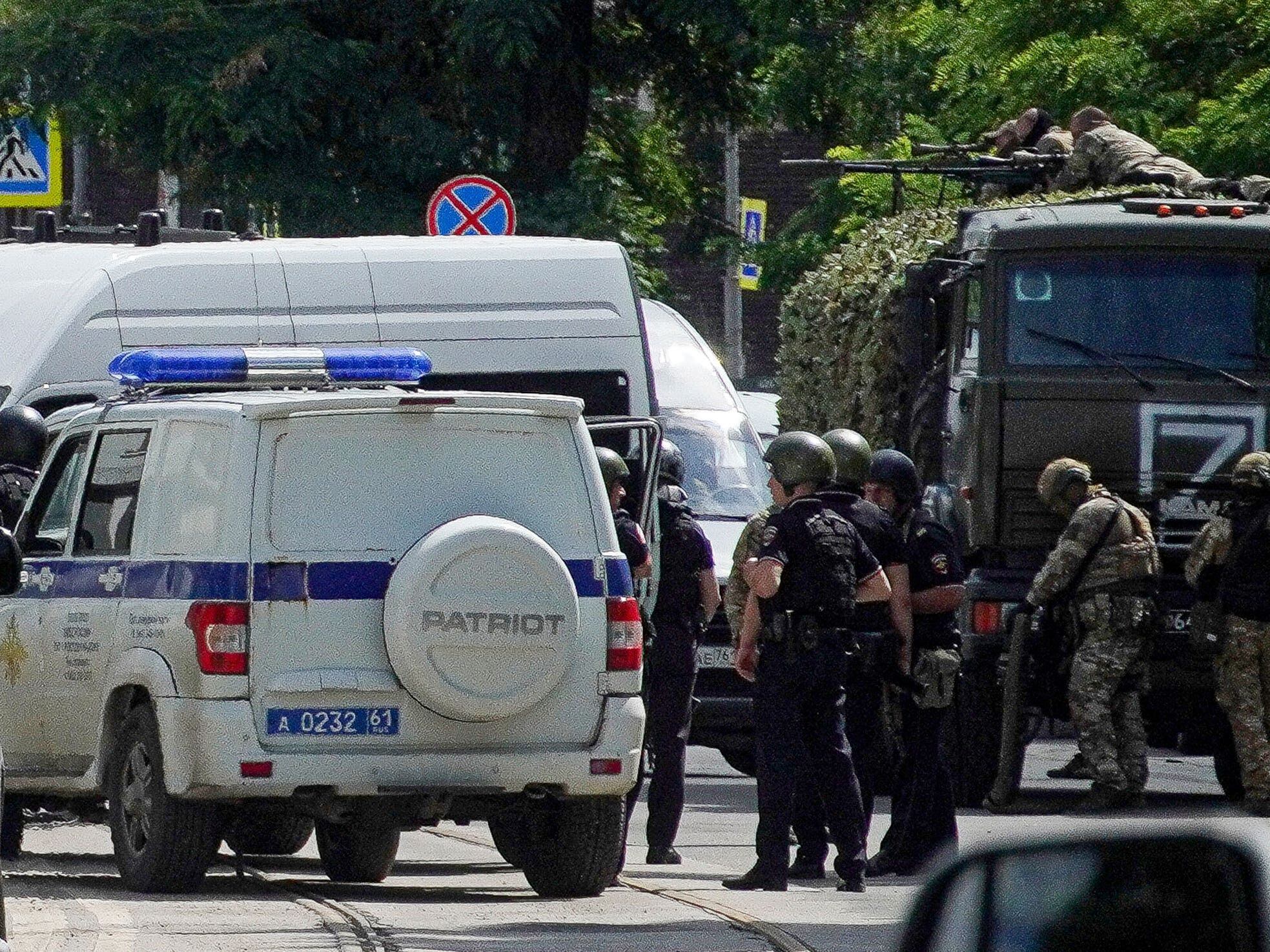 Russian forces storm detention centre to rescue staff held hostage