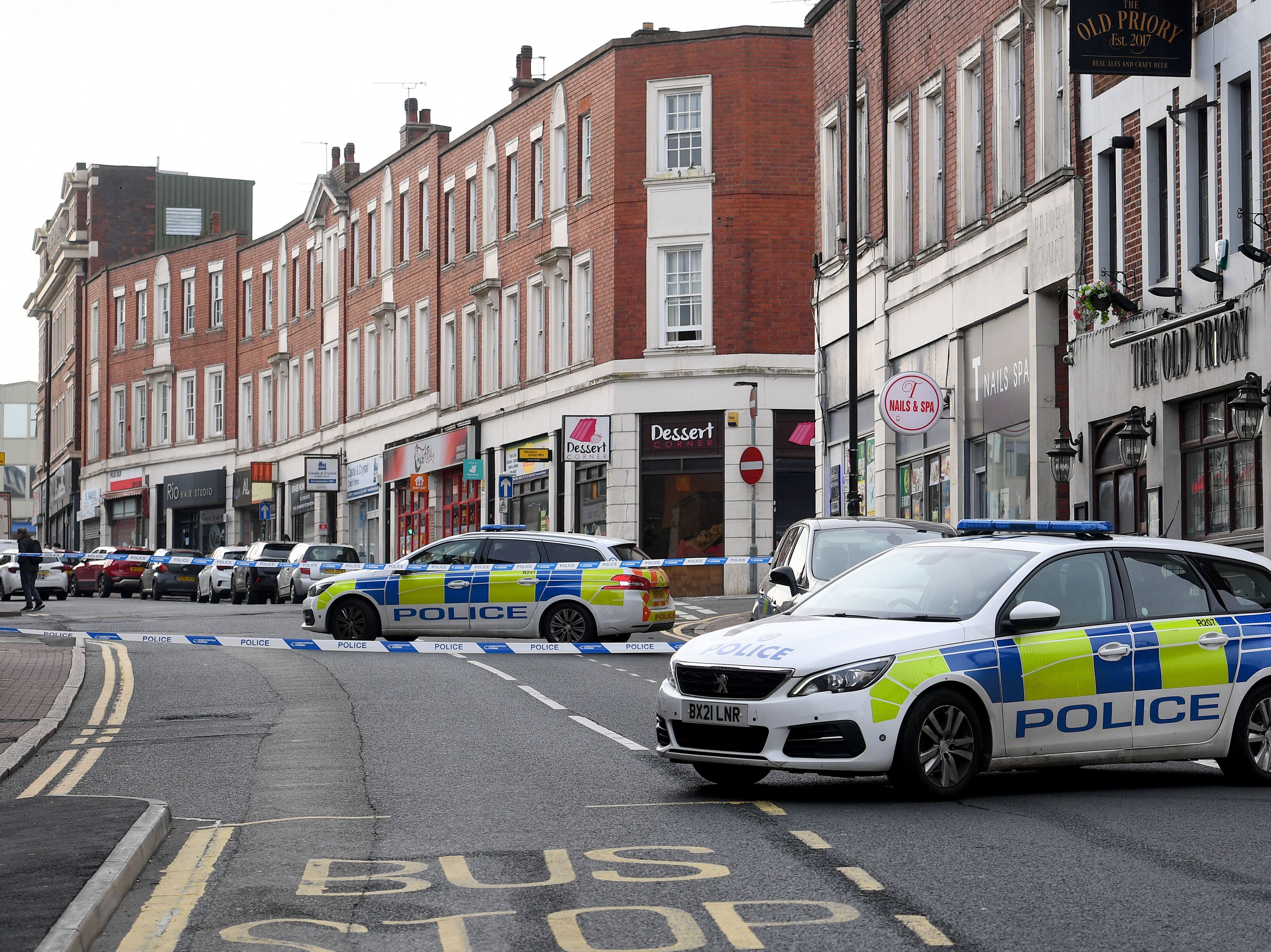No arrests yet after man, 33, stabbed in Dudley town centre 