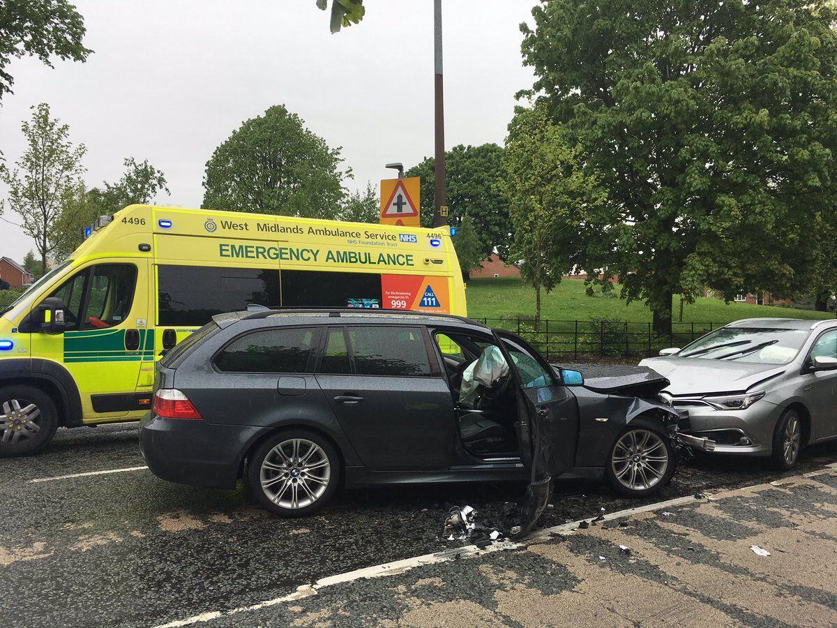 Two Taken To Hospital After Crash In Dudley Express And Star