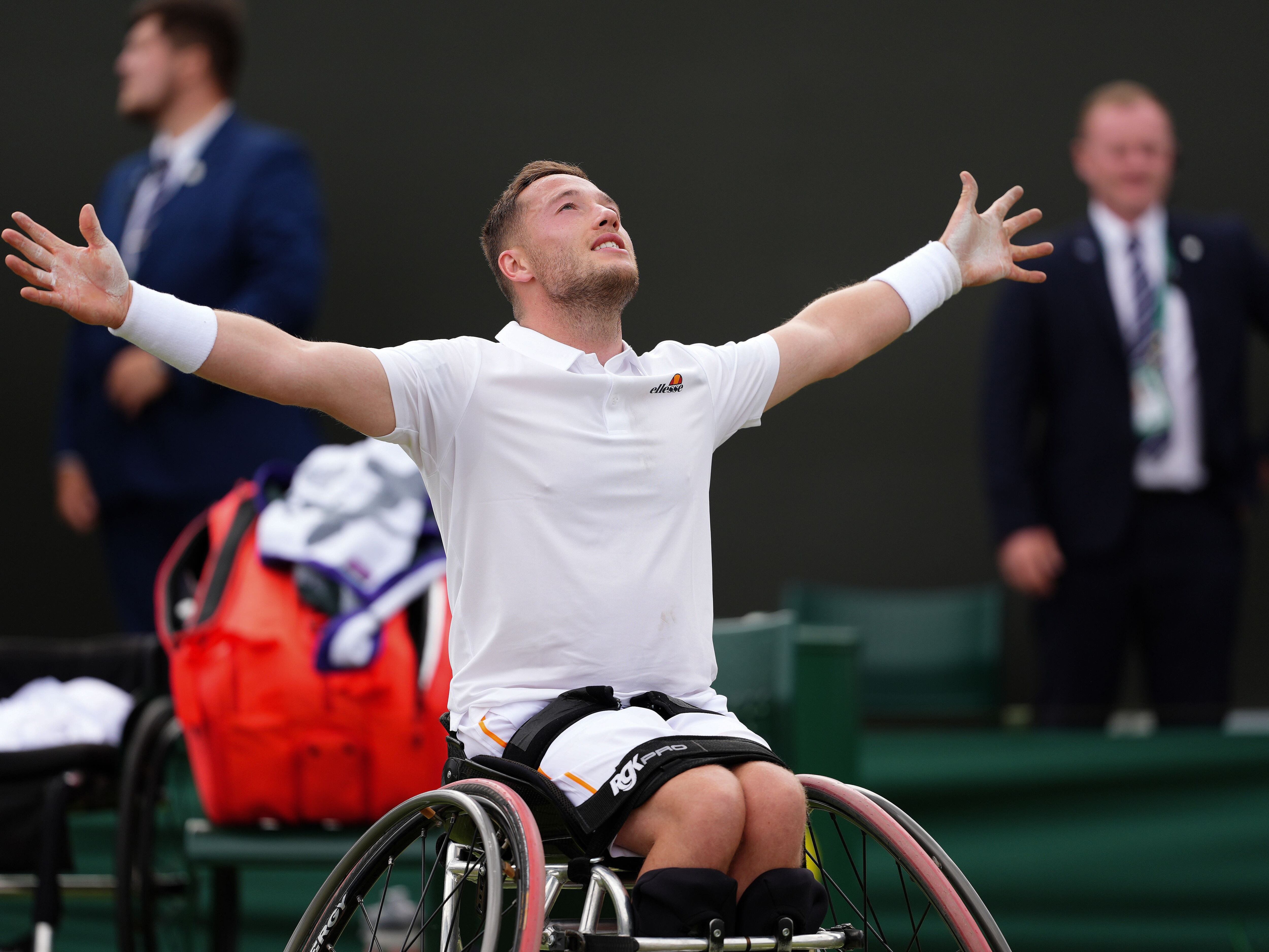 Alfie Hewett on course for Wimbledon double