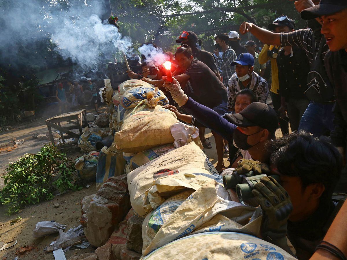 people in myanmar