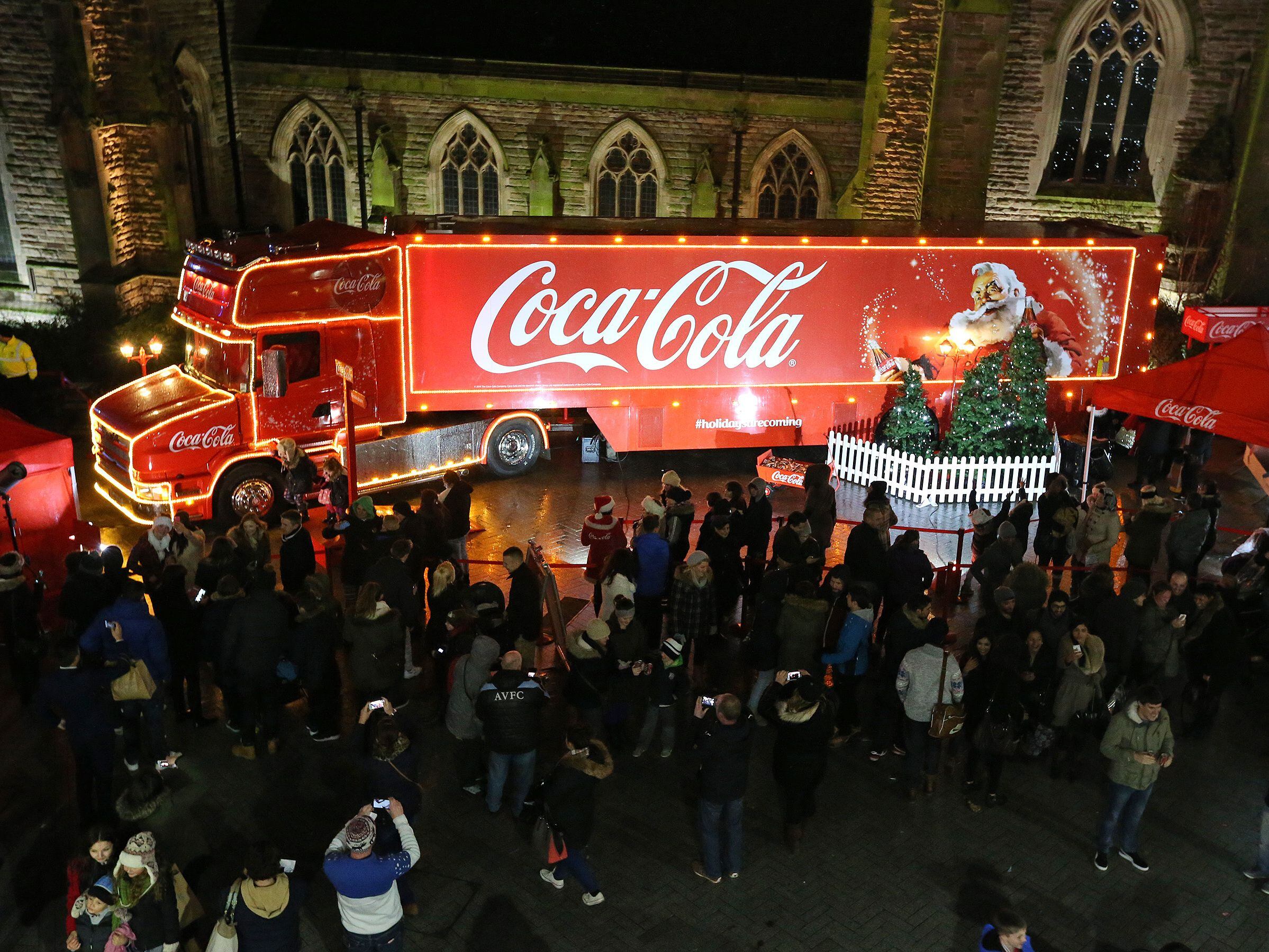 Coca-Cola Christmas Truck to visit Wolverhampton this week as part of UK tour