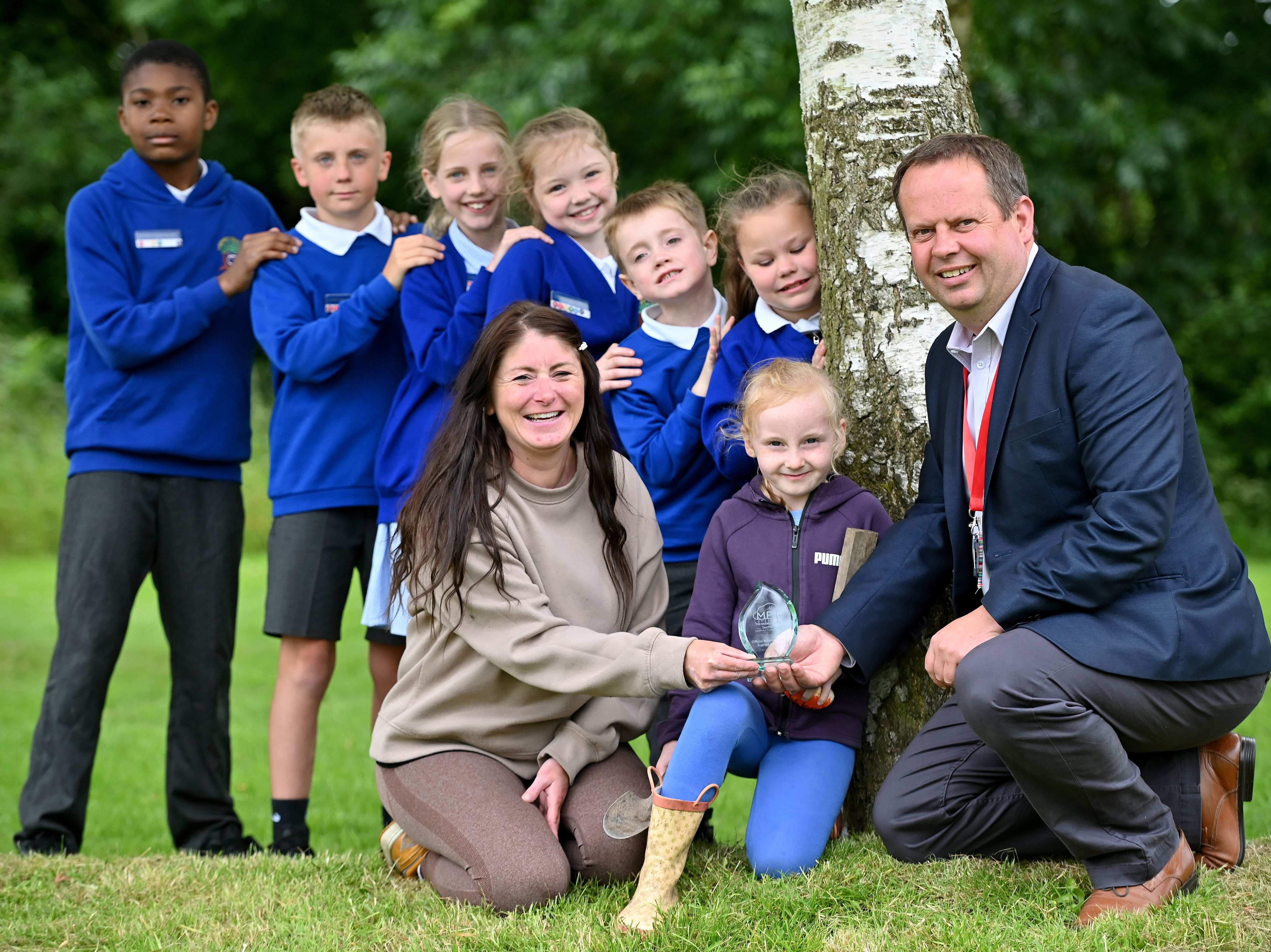 Staffordshire school launches 'groundbreaking' natural curriculum and wins special award


