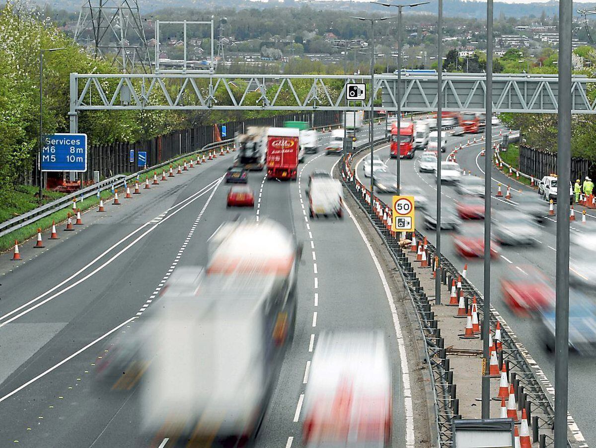 Month Of Night Closures For M6 Resurfacing Work | Express & Star