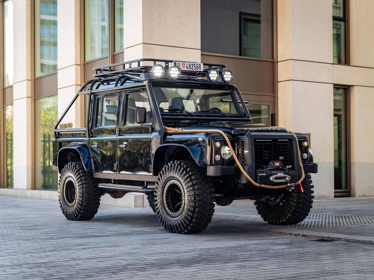 Land Rover Defender Svx From James Bond’s Spectre Is Being Sold Express And Star