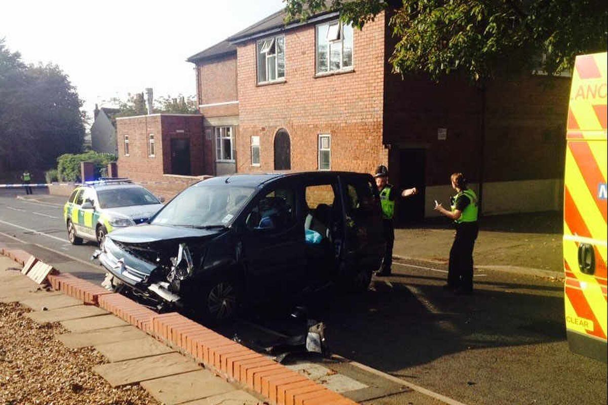 Elderly Woman Injured After Car Hits Wall | Express & Star