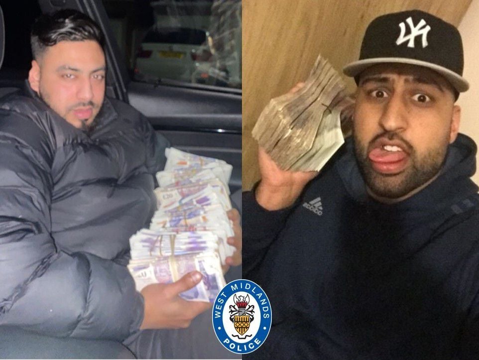 Drugs gang who flaunted their wealth put behind bars