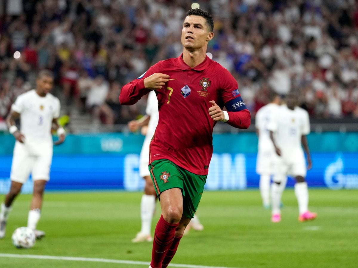 Cristiano Ronaldo equals international goal record with brace against