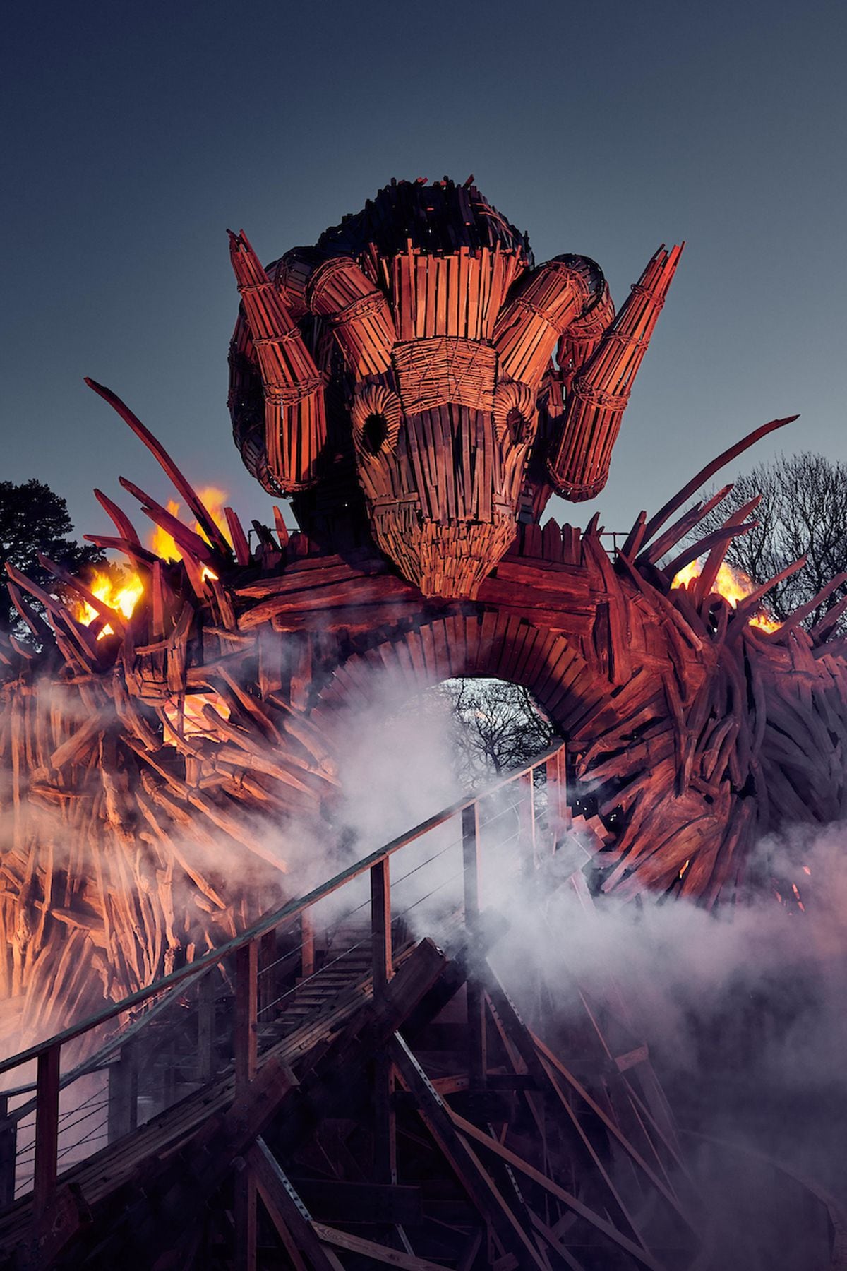 Alton Towers reveals firstlook images of new ride Wicker Man Express