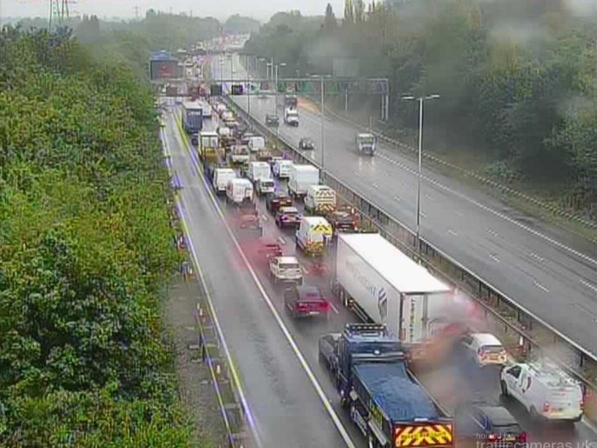 Major delays on M6 and M5 after man falls from bridge Express Star