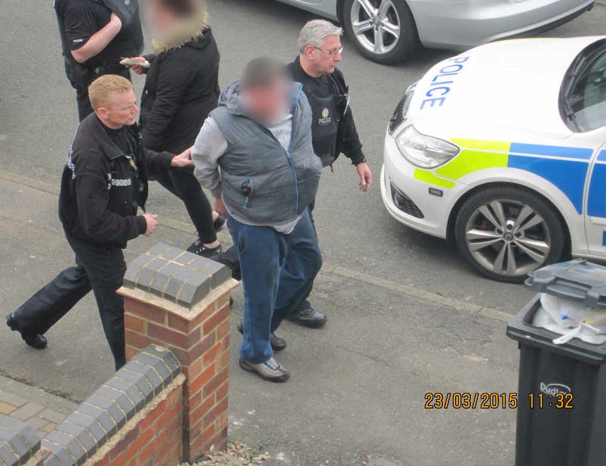 Caught On Camera Police Snare Suspected Burglar After High Speed Chase Express And Star