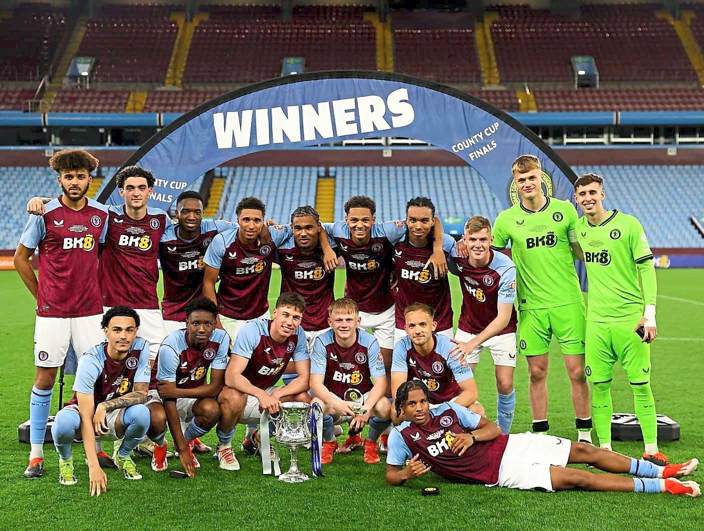 Young Aston Villa side claim Birmingham Senior Cup